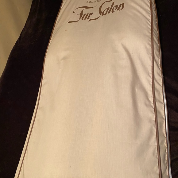 Blue fox fur coat - Picture 5 of 7